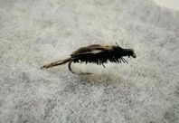 Baggen #12 5pack halvtorr fluga regnbåge öring