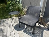 IKEA NOLMYRA fåtölj + bord