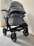 Bugaboo Donkey3 Twin grå/svart