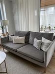 Soffa Ljusgrå SvenskaHem