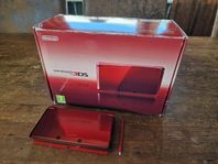 Nintendo 3DS Röd Metallic