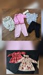 Klädpaket baby storlek 62 och 74