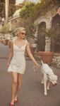 ADOORE NIMES MINI DRESS WHITE CHERRY