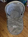 liggdel + adapter för babyfilt till Babyjogger City GT