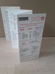 PDP 11 programming card