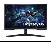 27" Odyssey G5 G55C QHD 165Hz Gamingskärm