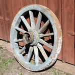  Vagnshjul 1800-talet, för inredning eller dekoration