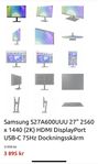 Samsung Dockningsskärm