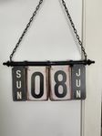 kalender almanacka retro