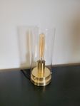 Bordslampa glas/metall