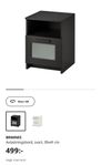 Ikea sängbord (Brimnes)