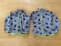 2 st tunna fleece tröjor str 122/18 o 134/140, fint skick 