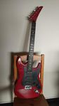 Elgitarr Aria Pro II 1987? röd