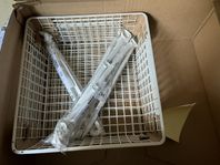 IKEA HJÄLPA Trådbackar med skenor 60x55