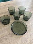  Dricksglas, skål & fat från Iittalas serie Tundra! 