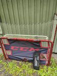Hockeymål plus passare.