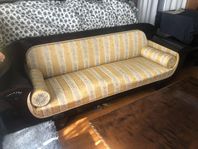 Elegant Empire Napoleon-Stil soffa i Mahogny