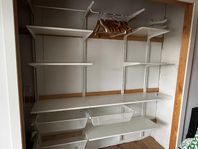 ALGOT Hyllsystem IKEA garderob, hyllor
