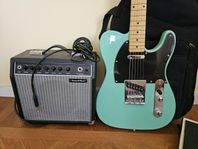 Gould elgitarr med 15 Sidekick Reverb