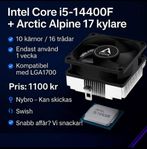 Intel Core i5-14400F (Gaming CPU) + Arctic Alpine 17