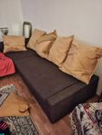 Skänkes bäddsoffa