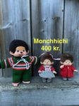 3 små apor Monchhichi