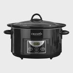 Crock Pot slow cooker 4,7 liter kastrull gryta kärl långko