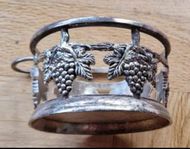Retro Silver ljuslyktor/skålar höjd 5 cm diameter 8 cm