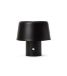 Granit bordslampa LED Svart