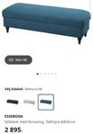 Ikea Esseboda sittbänk med förvaring