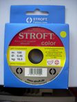 STROFT color sillicon-ptfe gul fluorres 16kg 100m dia 0.45mm