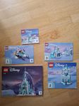 LEGO Disney Frost 43197, 43194, 43199