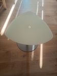 Soffbord vit glas