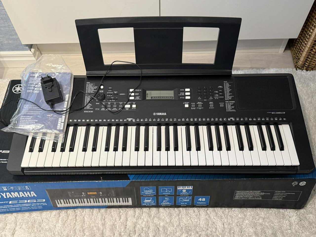 Yamaha PSR E363 Portable Keyb...