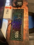 Corsair tangentbord+logitech mus