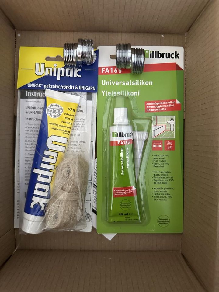 Badrumskit excenterkopplingar...