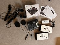 Komplett Podcast kit RødeCaster gen 1