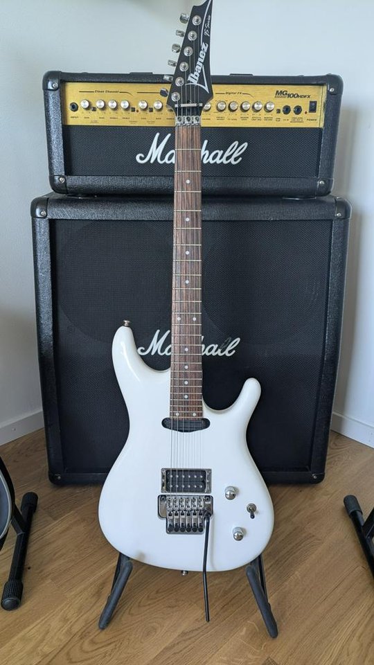 Ibanez Js140 White Joe Satriani