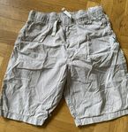 Shorts i bomullspoplin