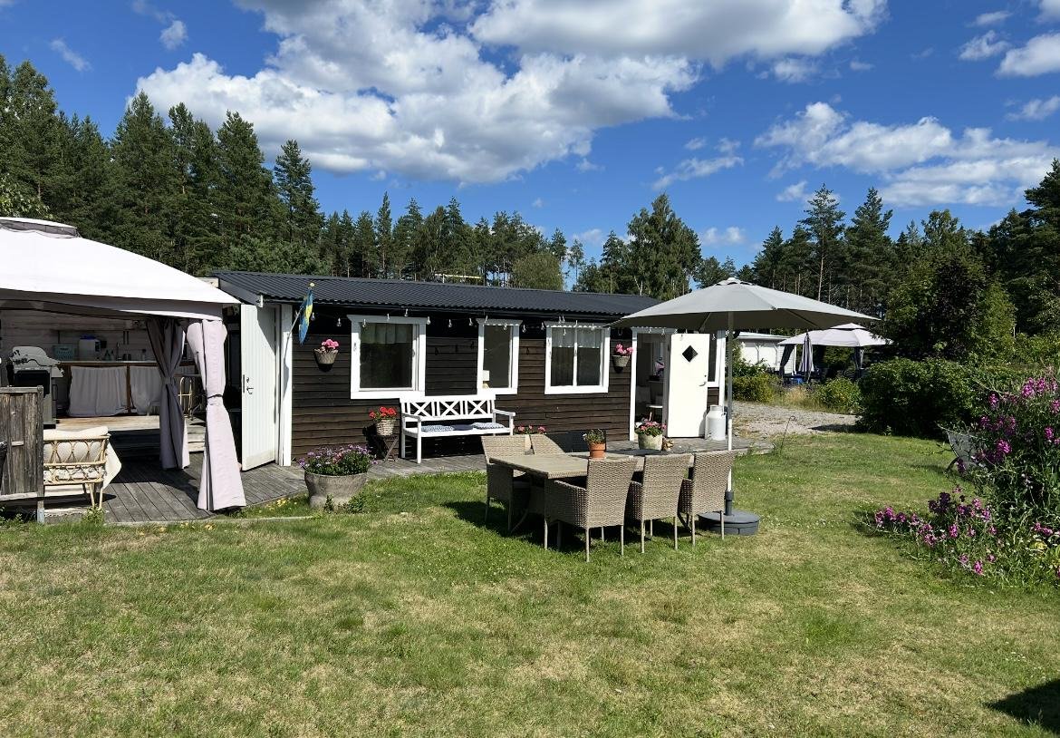 Fritidsboende på Hånö camping...