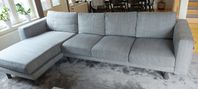 3-sitssoffa med schäslong - IKEA Norsborg