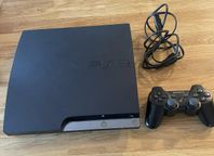 Playstation 3 slim med tillbehör 