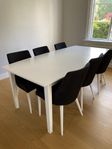 matsalsbord med 6 stolar