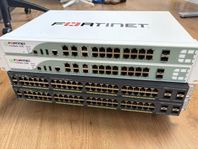 Cisco 2960X PoE + Fortigate 100D - lab eller hemnätverk