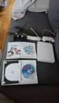 Nintendo wii med 2 spel 2 kontroller 