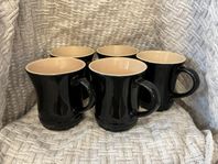 Le creuset Mugg med formade sidor stengods 29cl