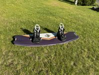 Wakeboard inkl. bindningar