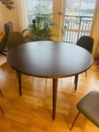 Runt matbord Ø115 cm NY