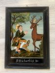 Målning Sankt Hubertus syn