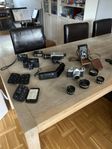 Pappas analoga kameror med mera